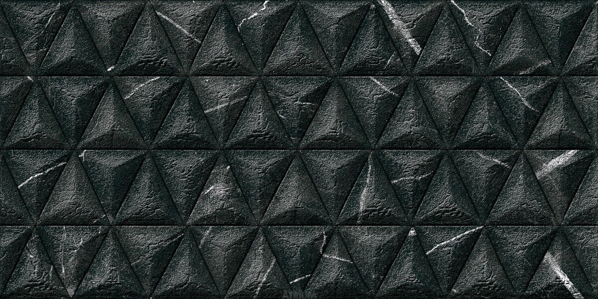 Керамическая плитка Cube Ceramica Hardrock Trigon Dark 30*60 УТ000084606