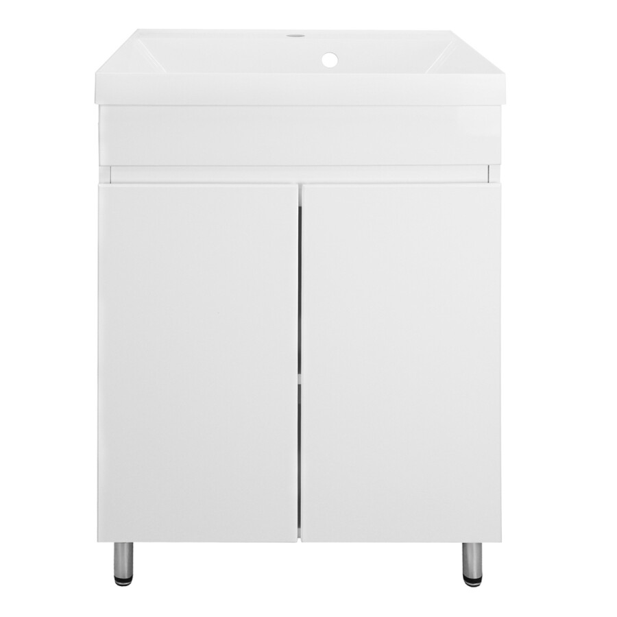 Комплект Azario Тумба Эстима 60Н напольная с раковиной Астория 60 CS00094635