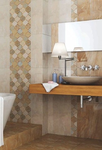 Azori Prato 20х50см плитка настенная белая матовая