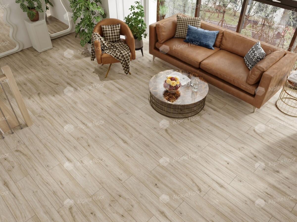 Alpine Floor Solo Plus SPC ламинат Прэсто ЕСО 14-801-R 1220 х 183 х 4.0 mm