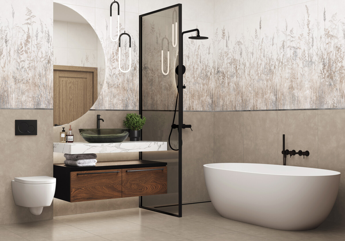 Artkera Group Alma Ceramica Флора / Flora Керамогранит 600 x 1200 x 8.5 GFU60120FLO00L