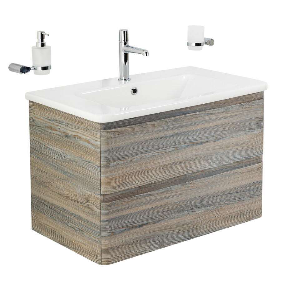 BelBagno тумба с раковиной ALBANO-CER-1050-2C-SO-PS 100х45х50