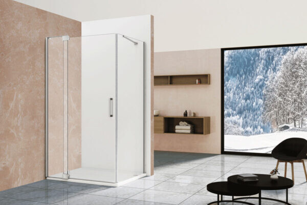 Vincea Extra душевой уголок VSR-1E111210CL 110/120×100 хром, стекло прозрачное