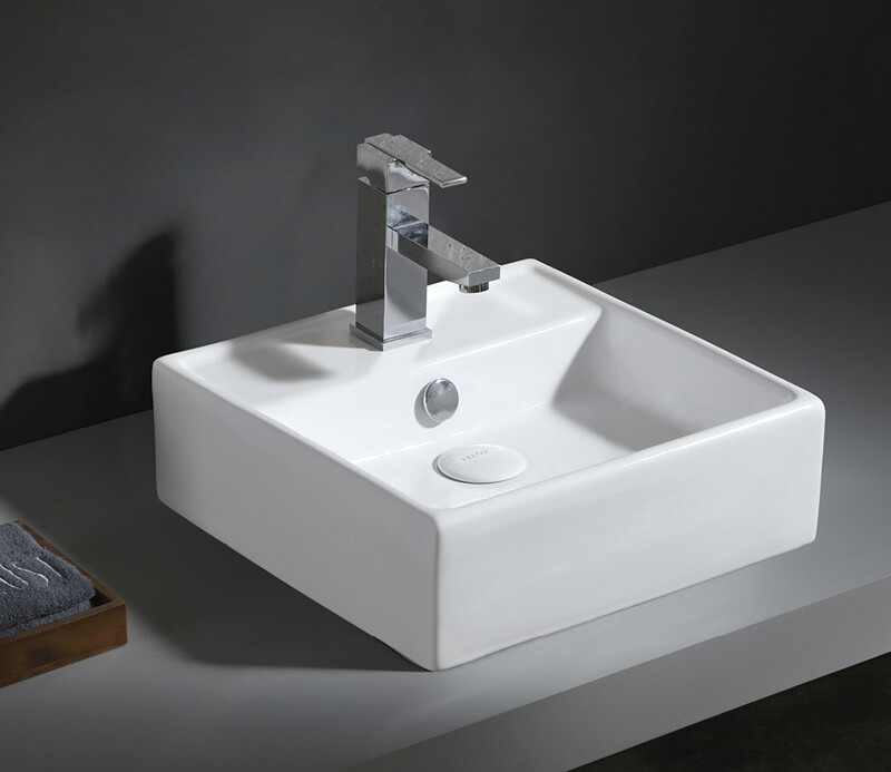 Azario AZ4148 раковина накладная 38*38*12.5 см