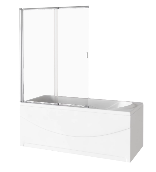 BAS Screen SL-100-C-CH шторка для ванны 100х140 ПД00081