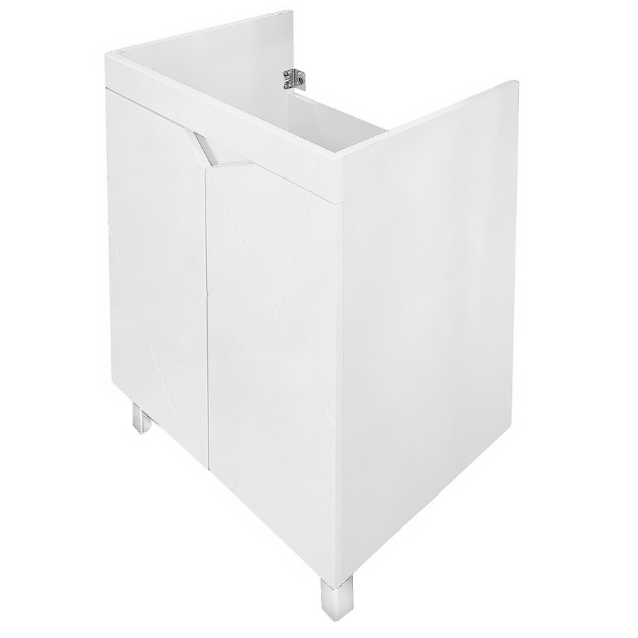 Комплект Тумба Loranto Оптимум 60 600х470х825 напольная, с раковиной Monte NEO 60, белый CS00106210