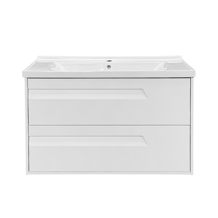 Тумба подвесная Azario Элегия 100/2 с раковиной Монте Нео 100 CS00106445