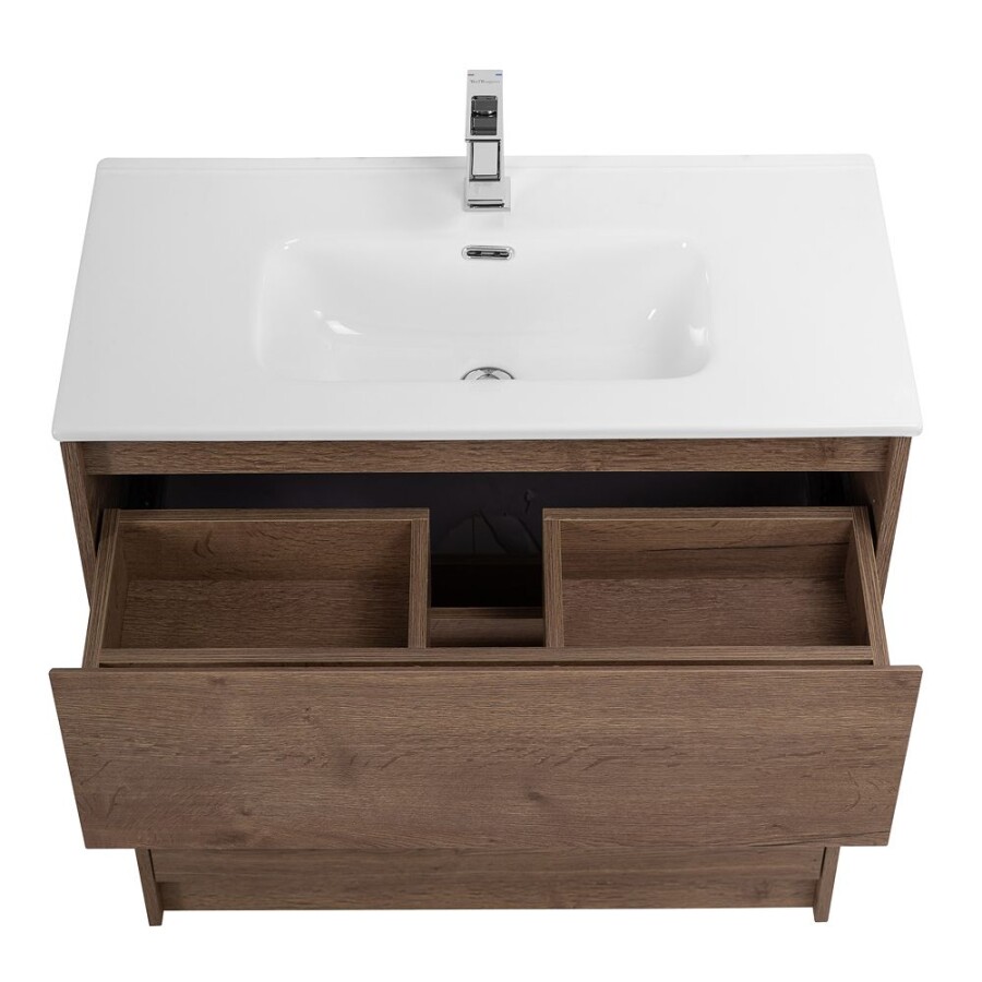 BelBagno KRAFT39-800/390-2C-PIA-RT Тумба напольная с раковиной
