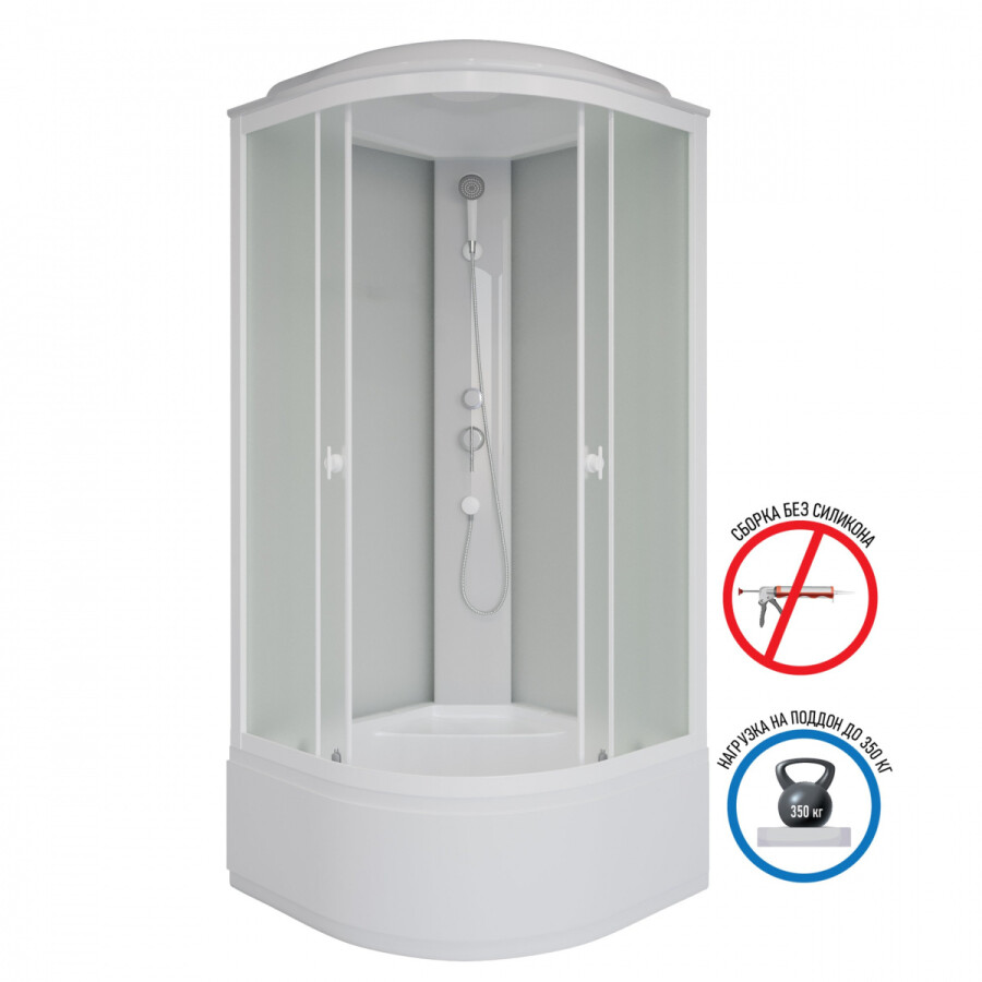 Niagara Promo Душевая кабина 100x100 Тропический душ P100/40/MT