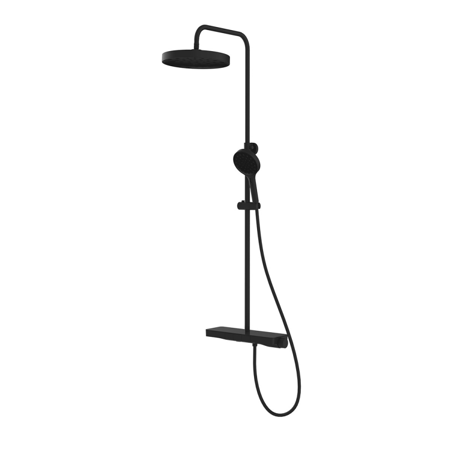 Vincea Inspire душевая стойка термостатическая черная VSFS-3I12TMB