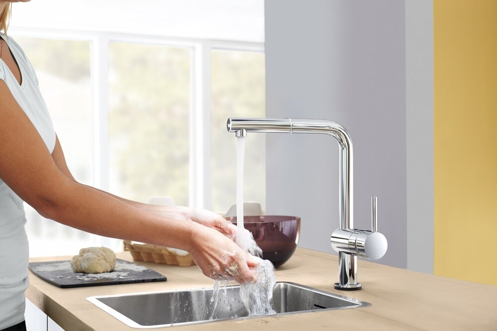 Grohe Minta Touch 31360001 смеситель для кухни сенсорный хром
