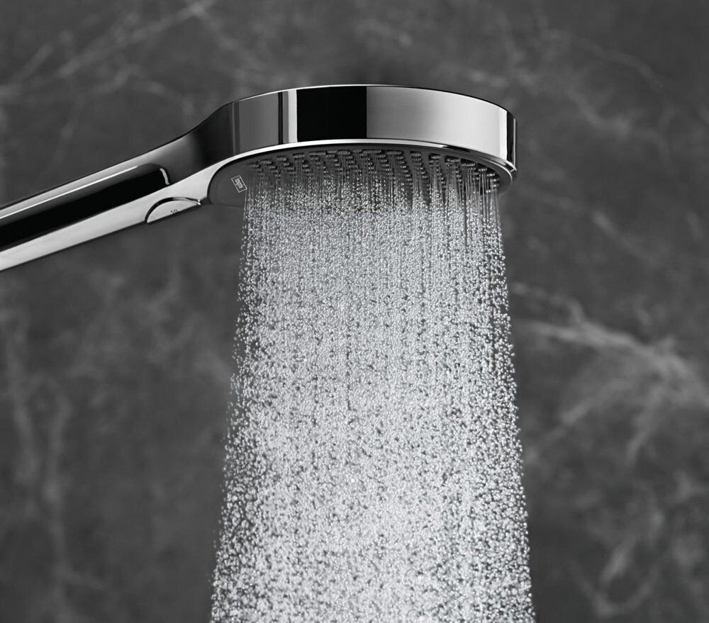 Hansgrohe Rainfinity Душевой набор 130 3jet со штангой 90 см и мыльницей хром 27671000