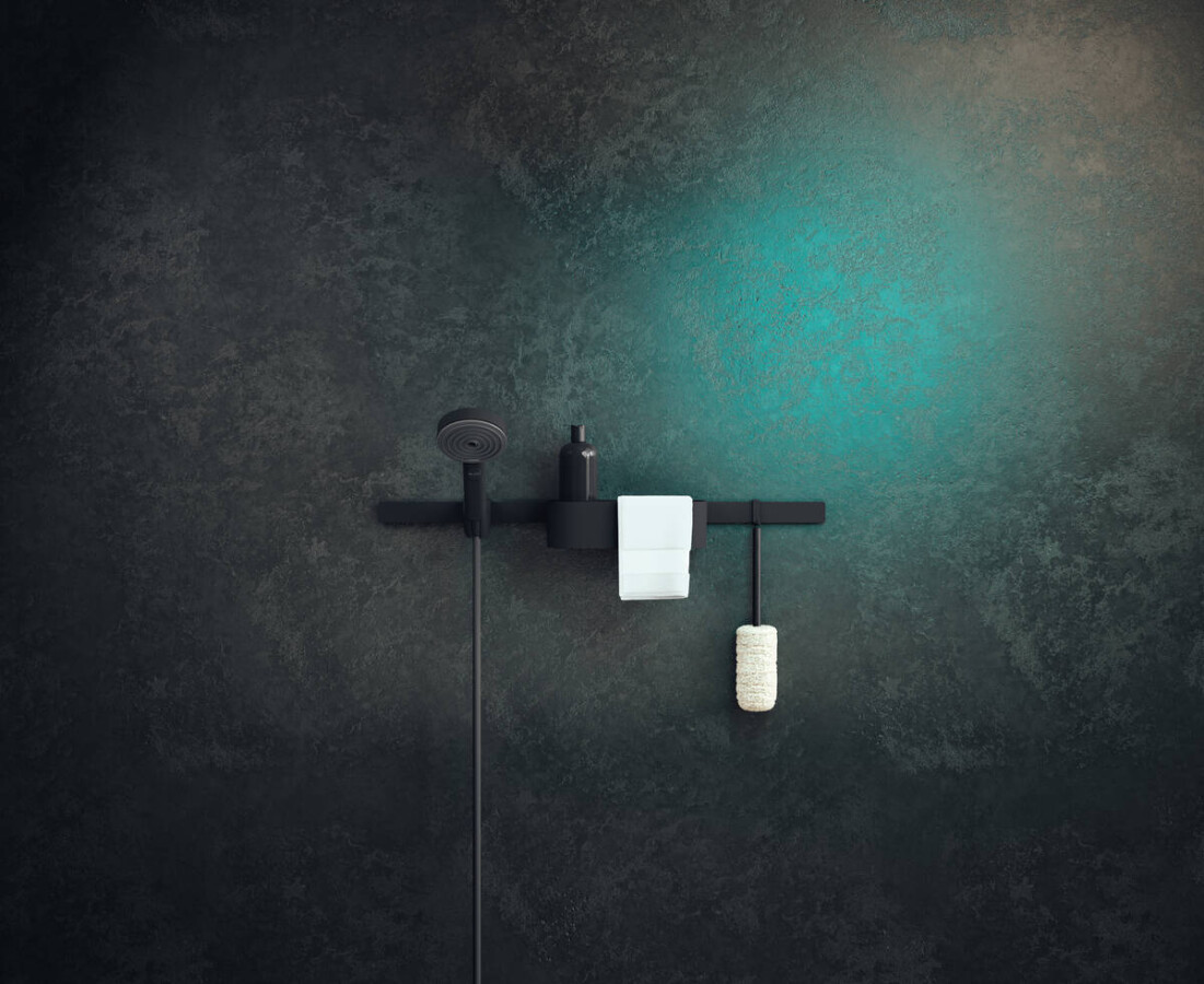 Hansgrohe Pulsify Select S Ручной душ 105 3jet Relaxation черный матовый 24110670