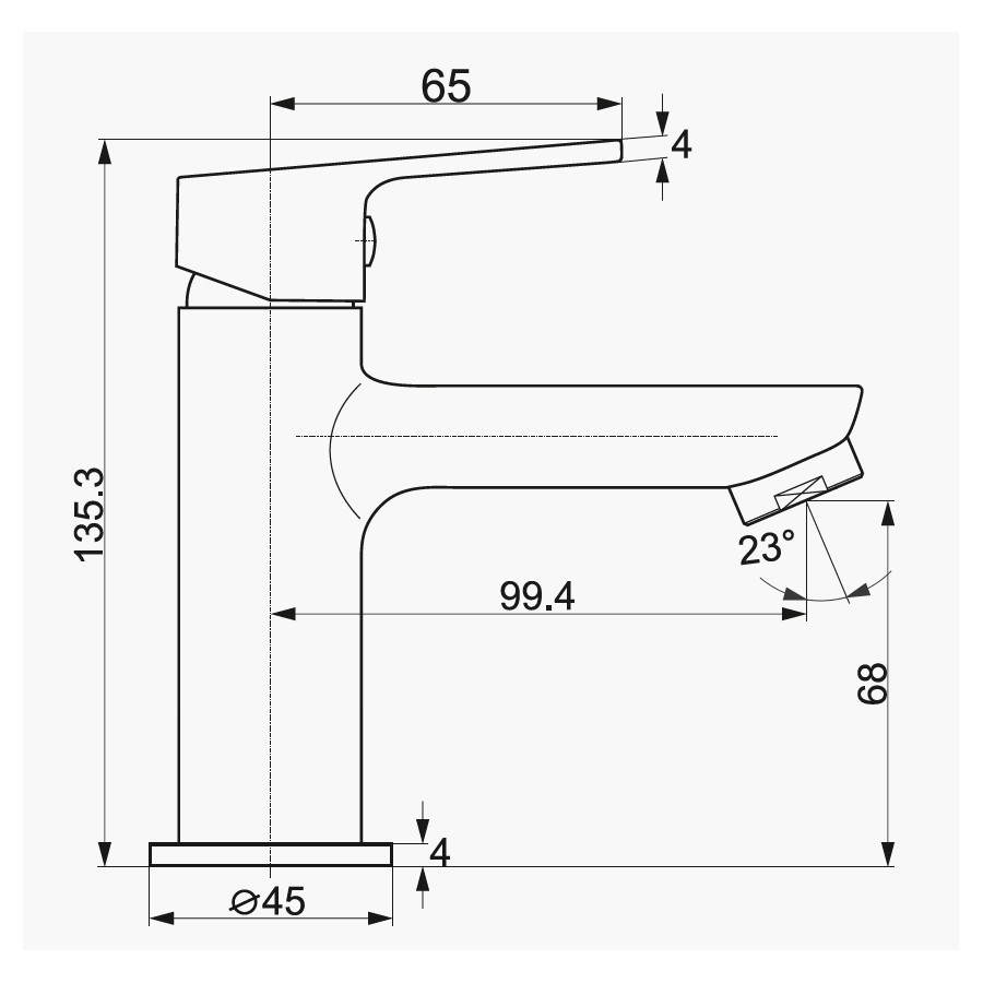 Imprese Lesna 10070 + 05040(35) + 6008501 акционный набор смесителей 3 в 1