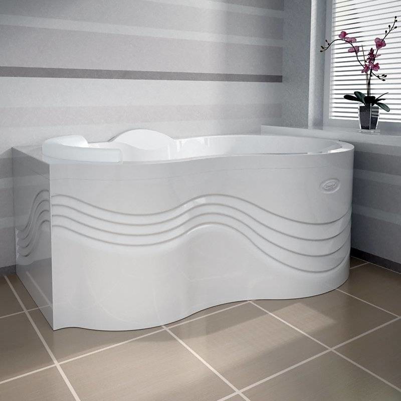 Radomir Паллада Комфорт Chrome 170x100 см ванна акриловая асиметричная белая c гидромассажем правая-левая