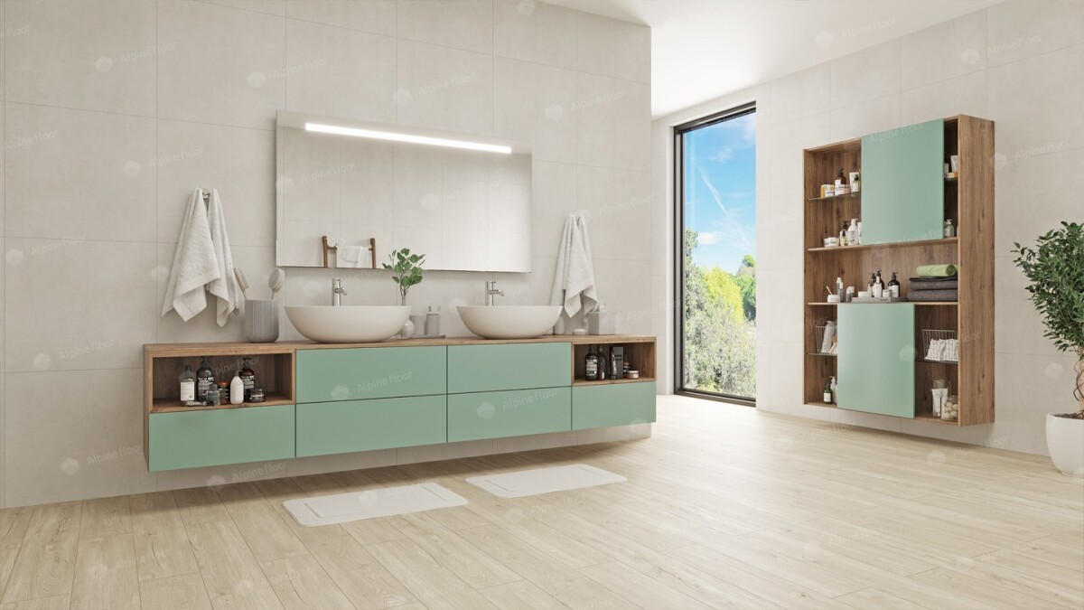 Alpine Floor Sequoia Серая SPC ламинат ECO 6-5 Mineral Core 1220 х 183.0 х 4.0 mm.