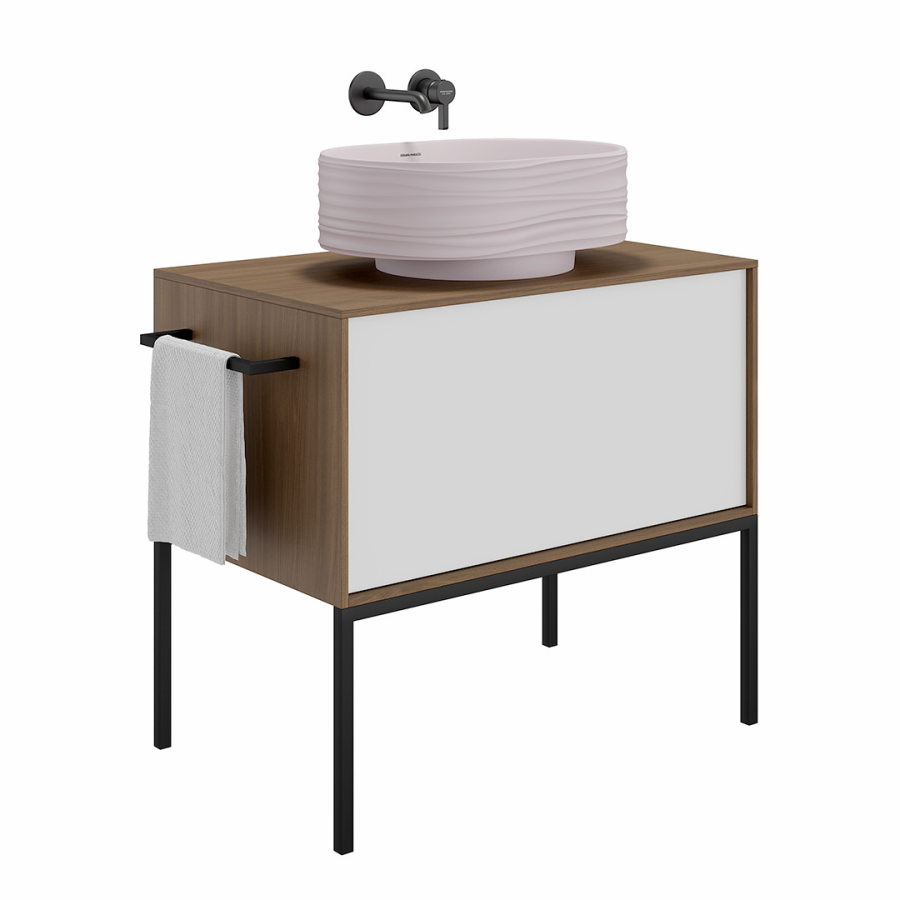 Kerama Marazzi Atollo тумба 80 белая AT.80WHT.M