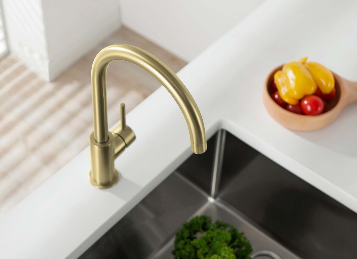Aquatek Европа AQ1382BG Смеситель для кухни Золото шлифованное