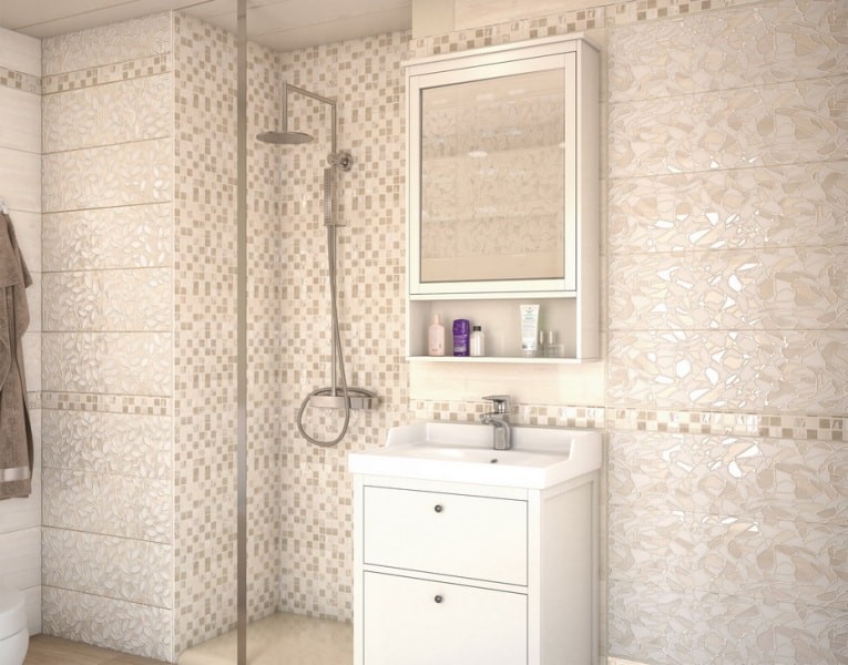 AltaCera Felicity Groundy декор 3 настенный 20х60 см