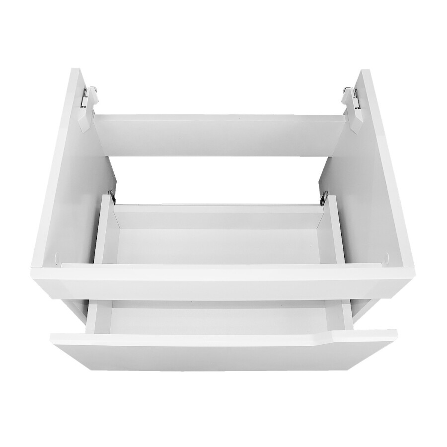 Комплект Тумба Loranto Mari 600х420х490 подвесная, с раковиной Сканди 60, белый CS00092983