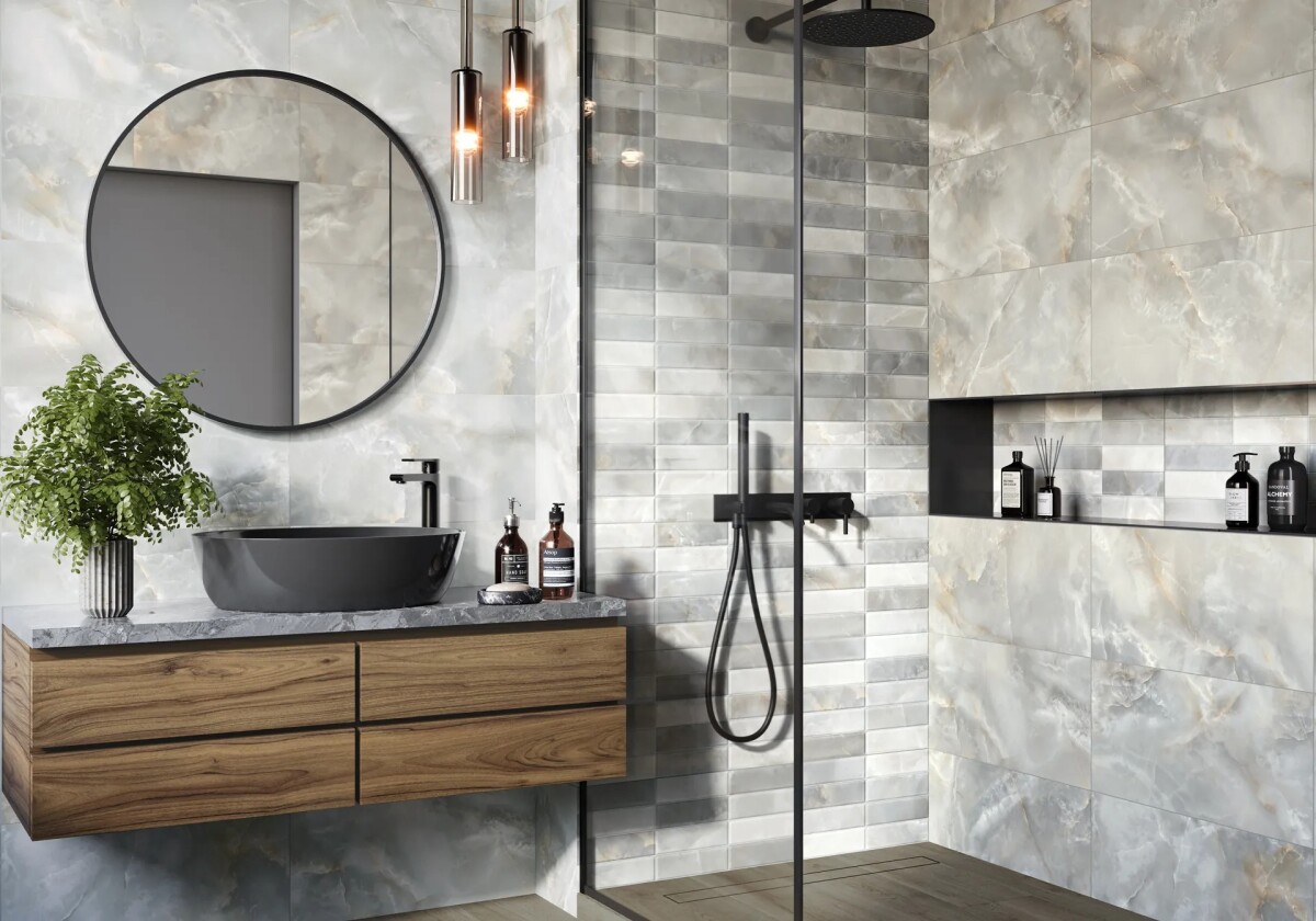Alma Ceramica Азимут / Azimut Керамическая плитка настенная 300 x 600 x 7.5 TWA3060AZM17