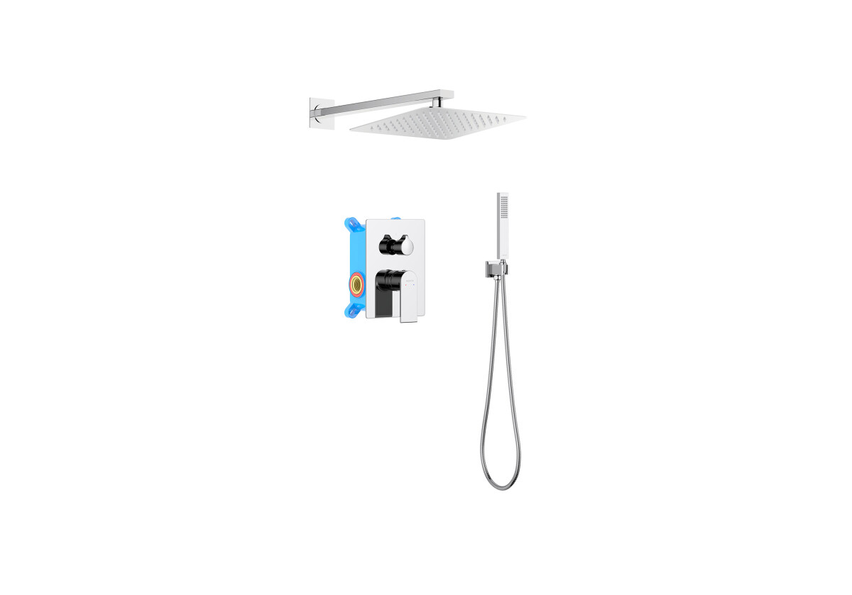 Aquatek Лира Душевой комплект Set 3 в 1 AQ1472CR