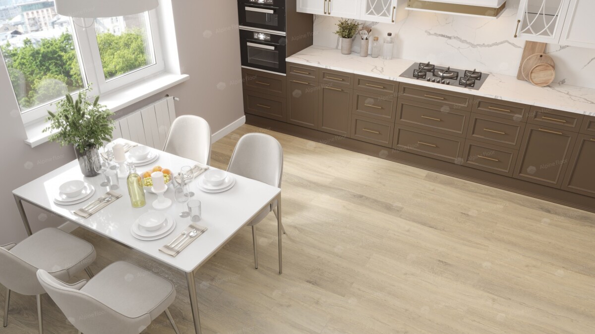 Alpine Floor Premium XL ABA SPC ламинат Дуб капучино ECO 7-12 ABA New 1524 х 180 x 8 mm