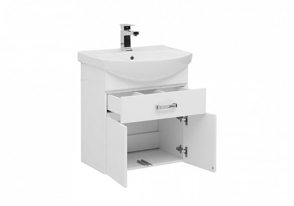 Aquanet Ирис 60 тумба с умывальником 00212657 подвесная