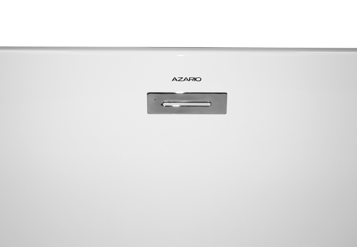 Ванна акриловая Azario Lago Blanco 1700х750х580 пристенная, левая, в комплекте с сифоном и металлической рамой AZ-6724-1CL 17075