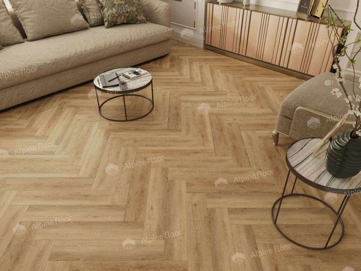 Alpine Floor Parquet Light SPC ламинат Дуб Буна ECO 13-30AB 600 х 125 х 4мм