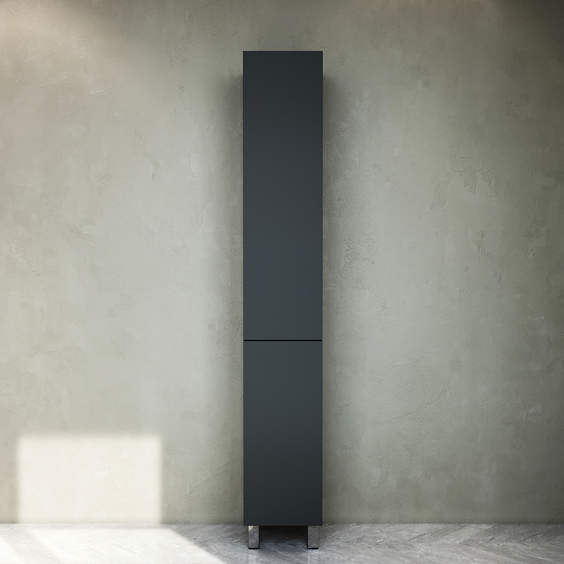 Am.Pm Gem пенал 30 см графит правый M90CSR0306GM