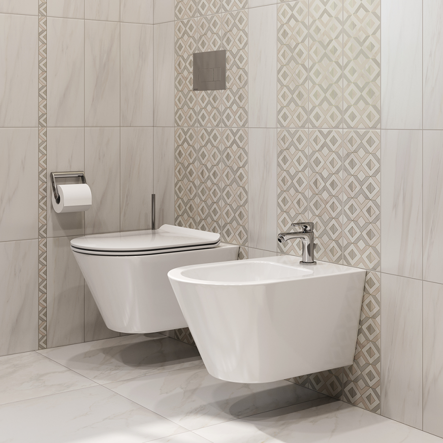 Kerama Marazzi Plaza Modern биде подвесной PLM.bidet.02