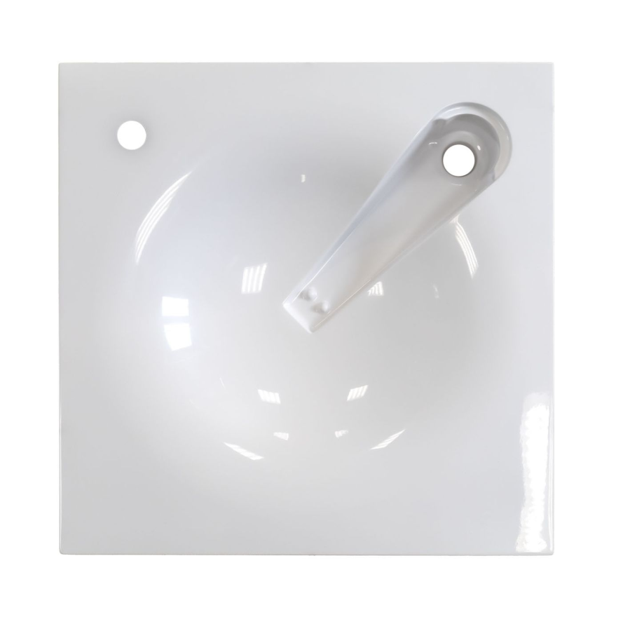 Mirsant Anna 60 раковина из литьевого мрамора над стиральной машиной УТ000101254