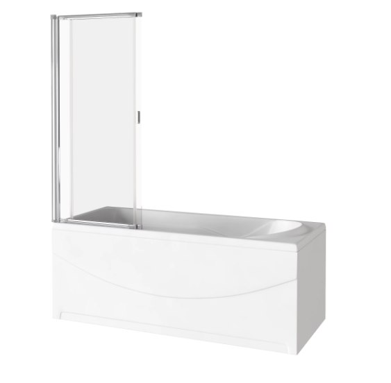 BAS Screen SL-100-C-CH шторка для ванны 100х140 ПД00081