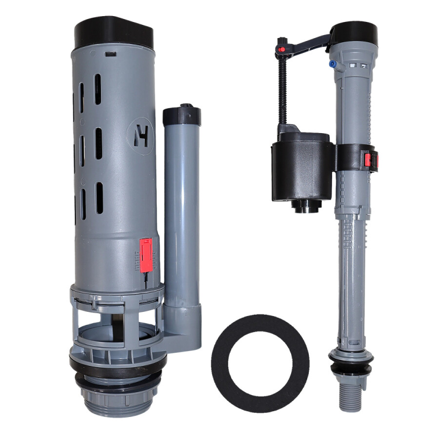 Унитаз-компакт Azario VISE 640х365х820 напольный, безободковый, в комплекте с быстросъемным сиденьем микролифт AZ-1343BT