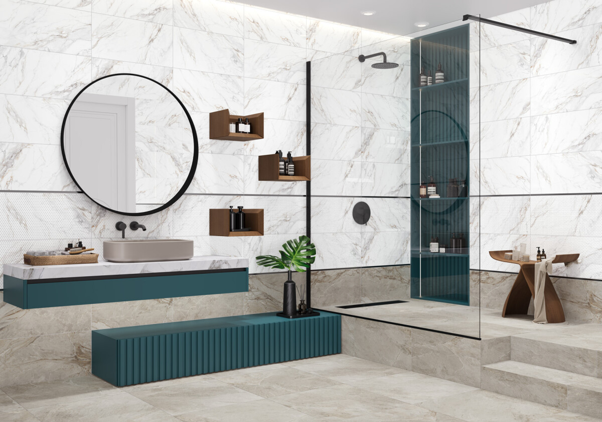 New Trend Интенсити светлый / Intensity Light Керамическая плитка настенная 300 x 600 x 9 WT36ITS15