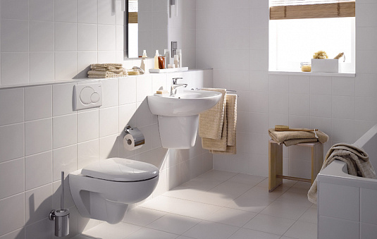 Geberit Renova унитаз подвесной безободковый без крышки-сиденья 203050000