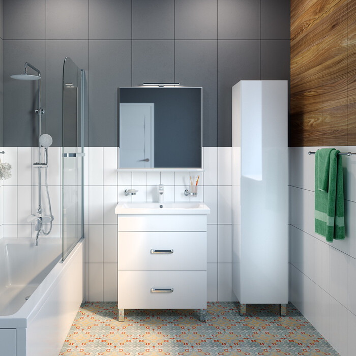 Зеркальное полотно Iddis Custo 70*69,8 CUS70W0i98