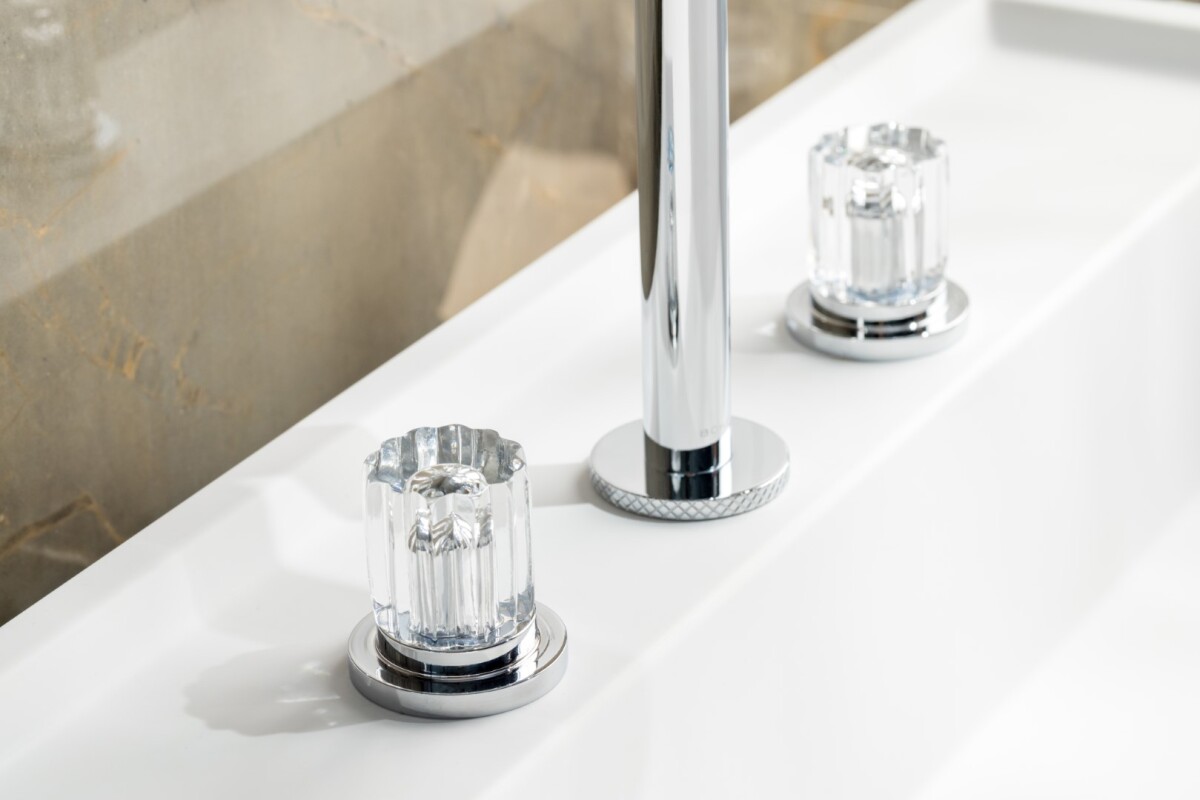 Смеситель для раковины на 3отв. Boheme Elegante Хром 152-CR-EL