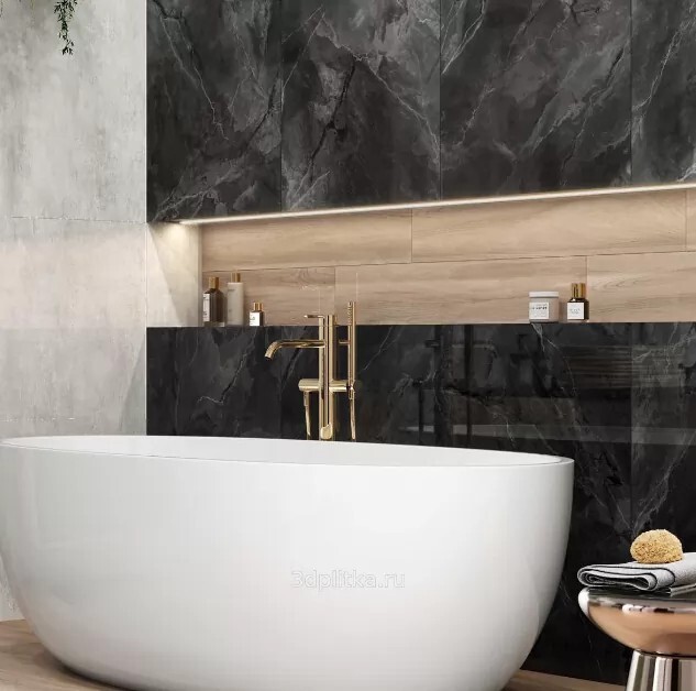 Керамогранит 60120BAS99HG LCM Black Sky Суперполированный 600 x 1200 x 8 мм.