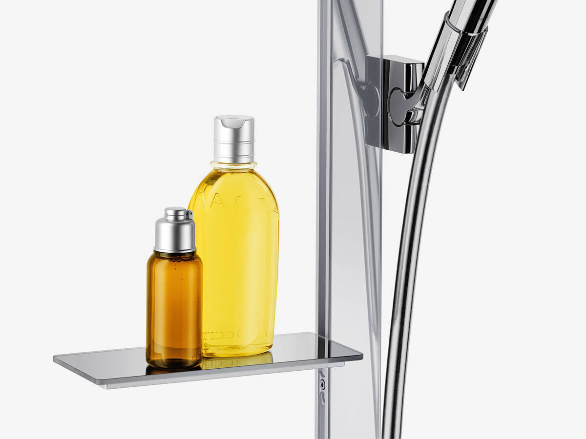 Hansgrohe Raindance Select S Душевой набор 120 3jet со штангой 150 см и мыльницей хром 27646000