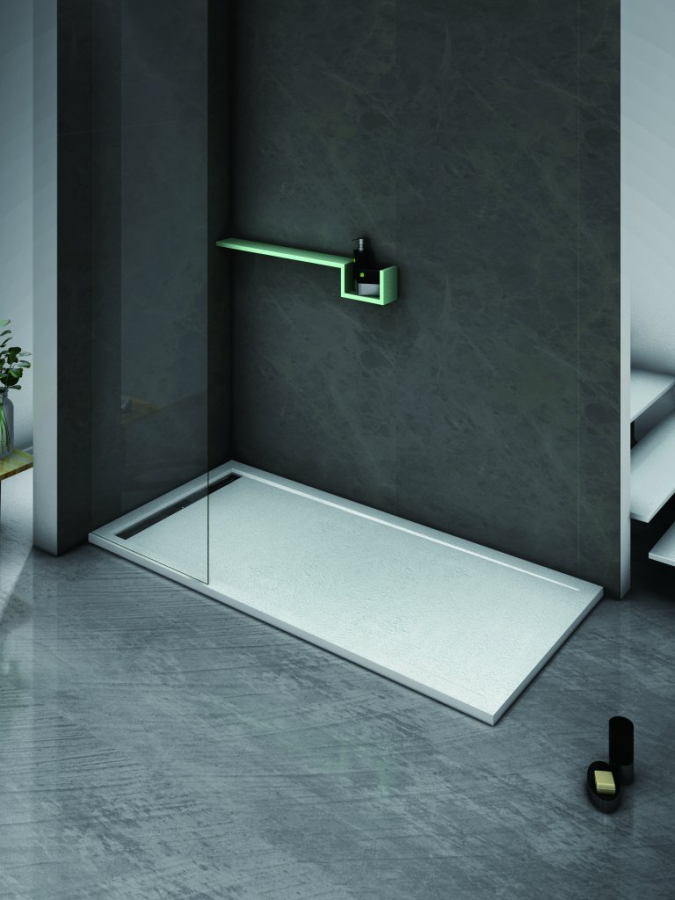 Cezares Tray поддон из иск. мрамора 160х80 TRAY-AS-AH-160/80-30-W