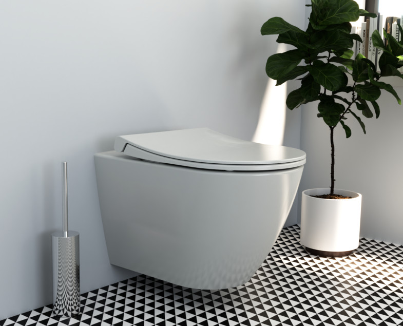 Vitra Sanibelle унитаз подвесной безободковый без сиденья 7551B003-0075