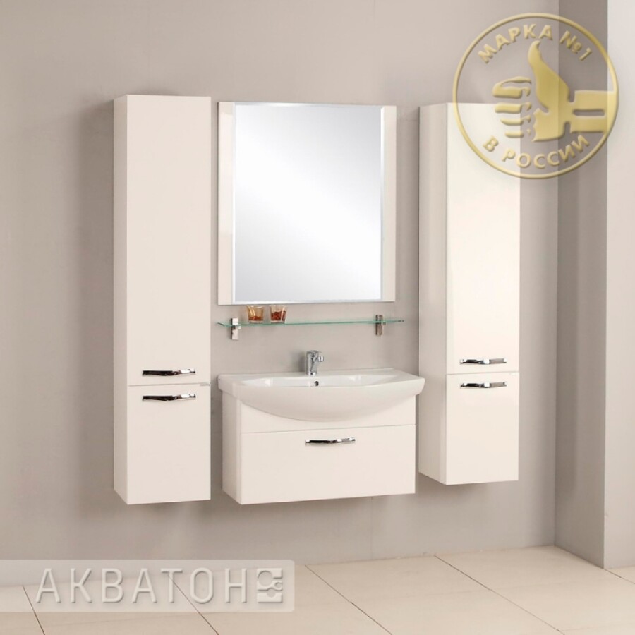 Зеркальное полотно Акватон Ария 80*85.8 1A141902AA010