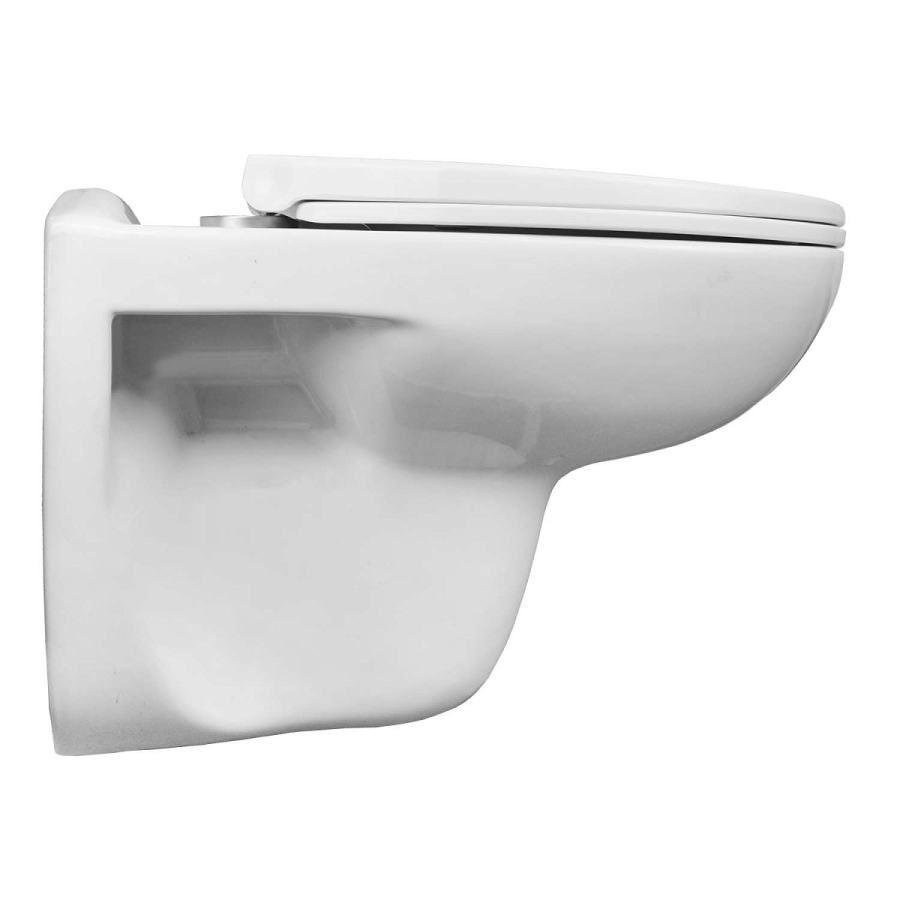 Loranto Fredo унитаз безободковый с крышкой CS-WH8005
