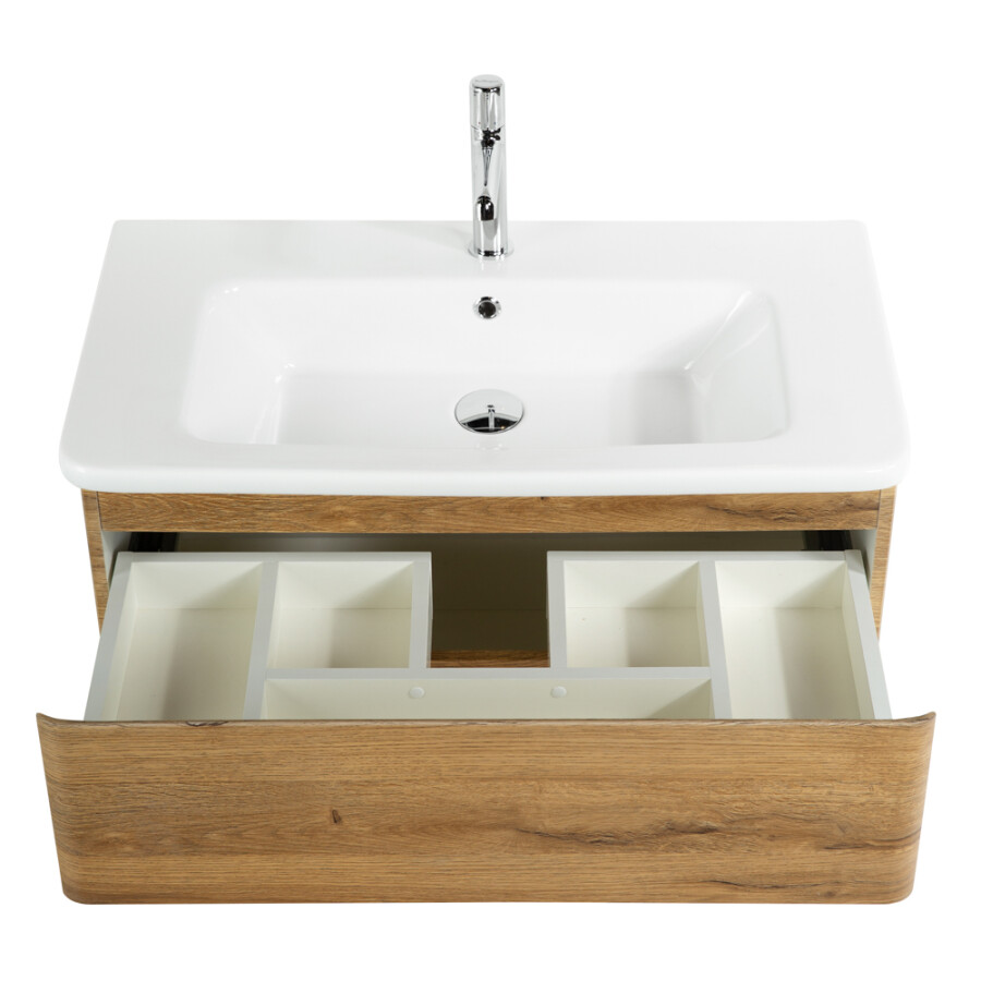 BelBagno тумба с раковиной ALBANO-CER-800-2C-SO-RR 80х45х50