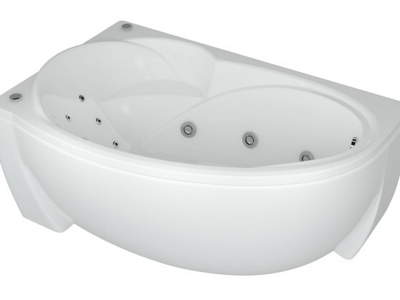 Aquatek Бетта 170х97 ванна акриловая асимметричная левая BET170-0000378