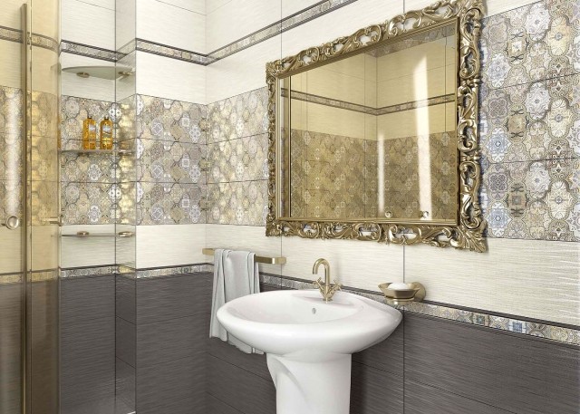 Уралкерамика Анатоли 20х60см декор настенный 