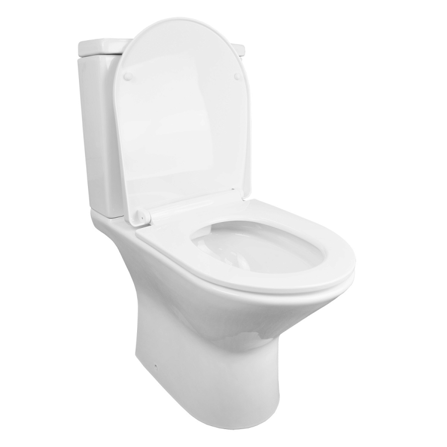 Azario Fretta унитаз напольный с сиденьем микролифт AZ-1223B
