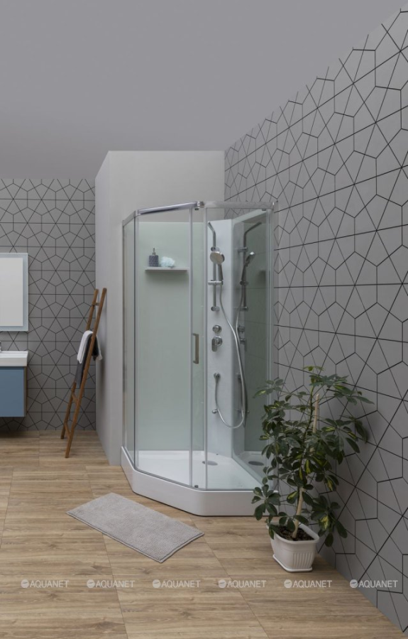Aquanet Passion душевая кабина прозрачная 90х90 см 263870